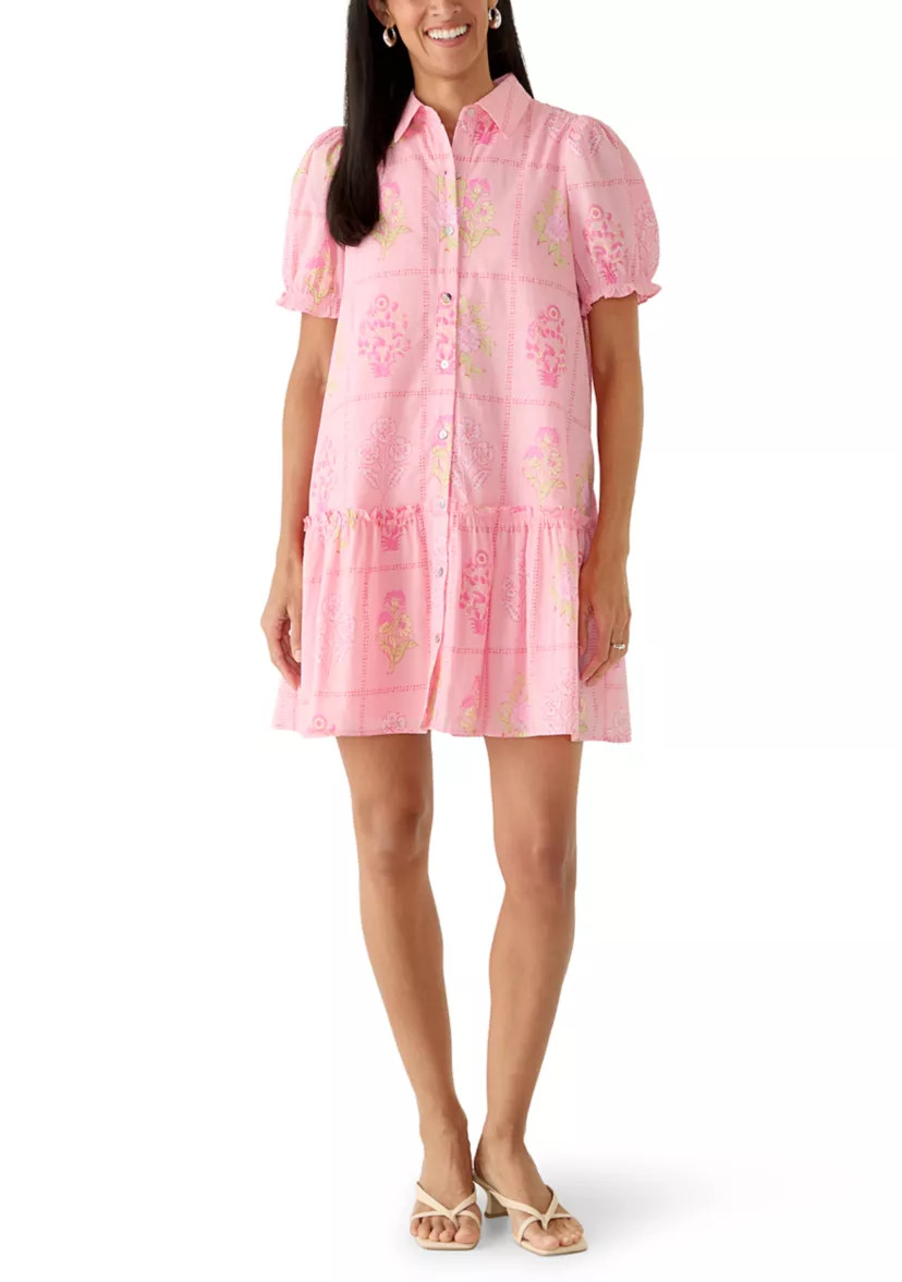 Women's Emery Collared Button Up Dress | Belk