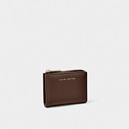 Nala Pebble Fold Out Purse in Chocolate | Katie Loxton Ltd. (UK)