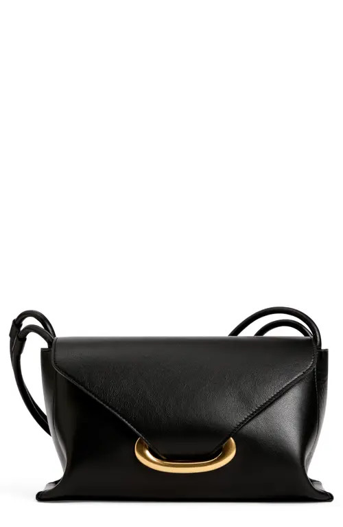 Wandler Veneto Leather Shoulder Bag in Black 3200 at Nordstrom | Nordstrom