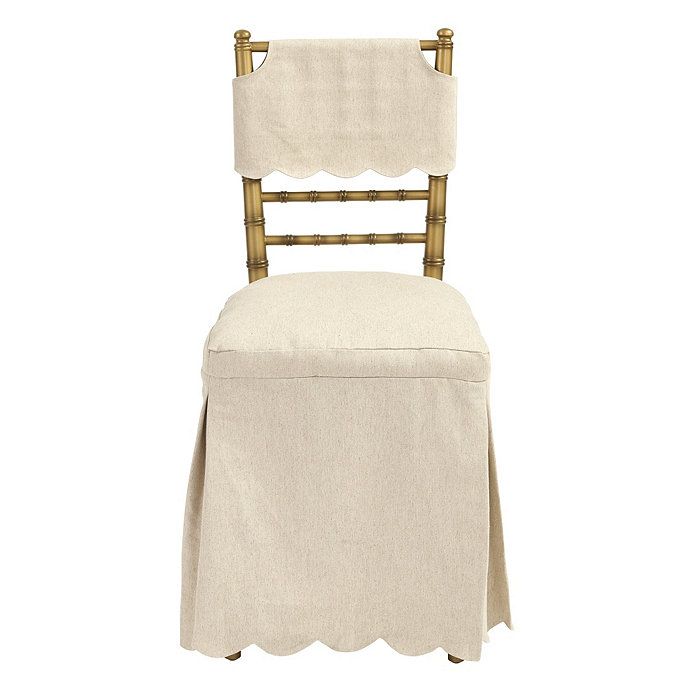 Bunny Williams Ballroom Folding Chair Slipcover | Ballard Designs | Ballard Designs, Inc.