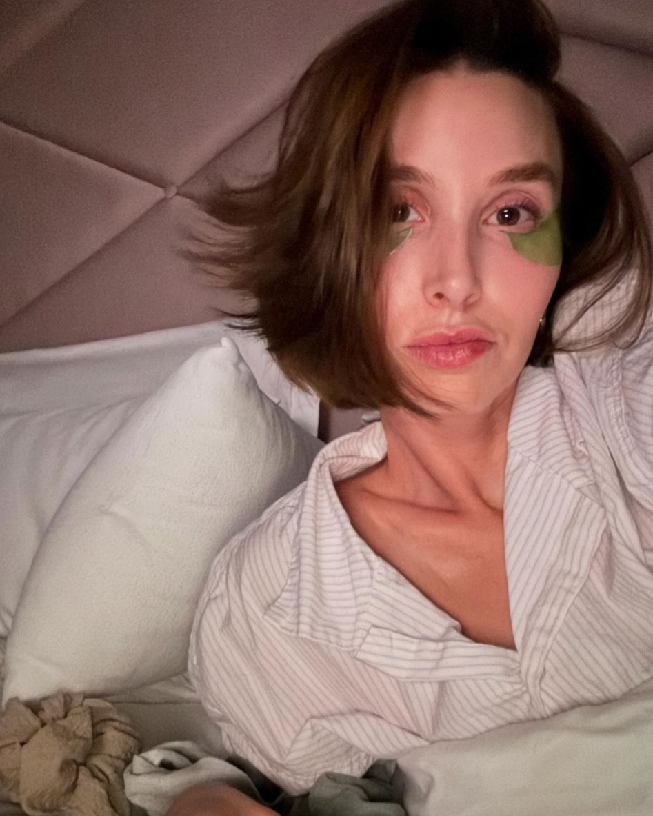 My night time eye patch routine!