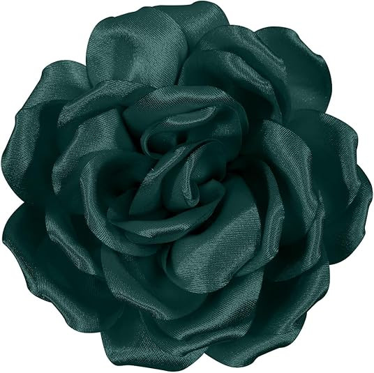 Rose Flower Brooches and Pins for Women Elegant Flower Pins | Flower Hair Clips for Women | Flowe... | Amazon (US)