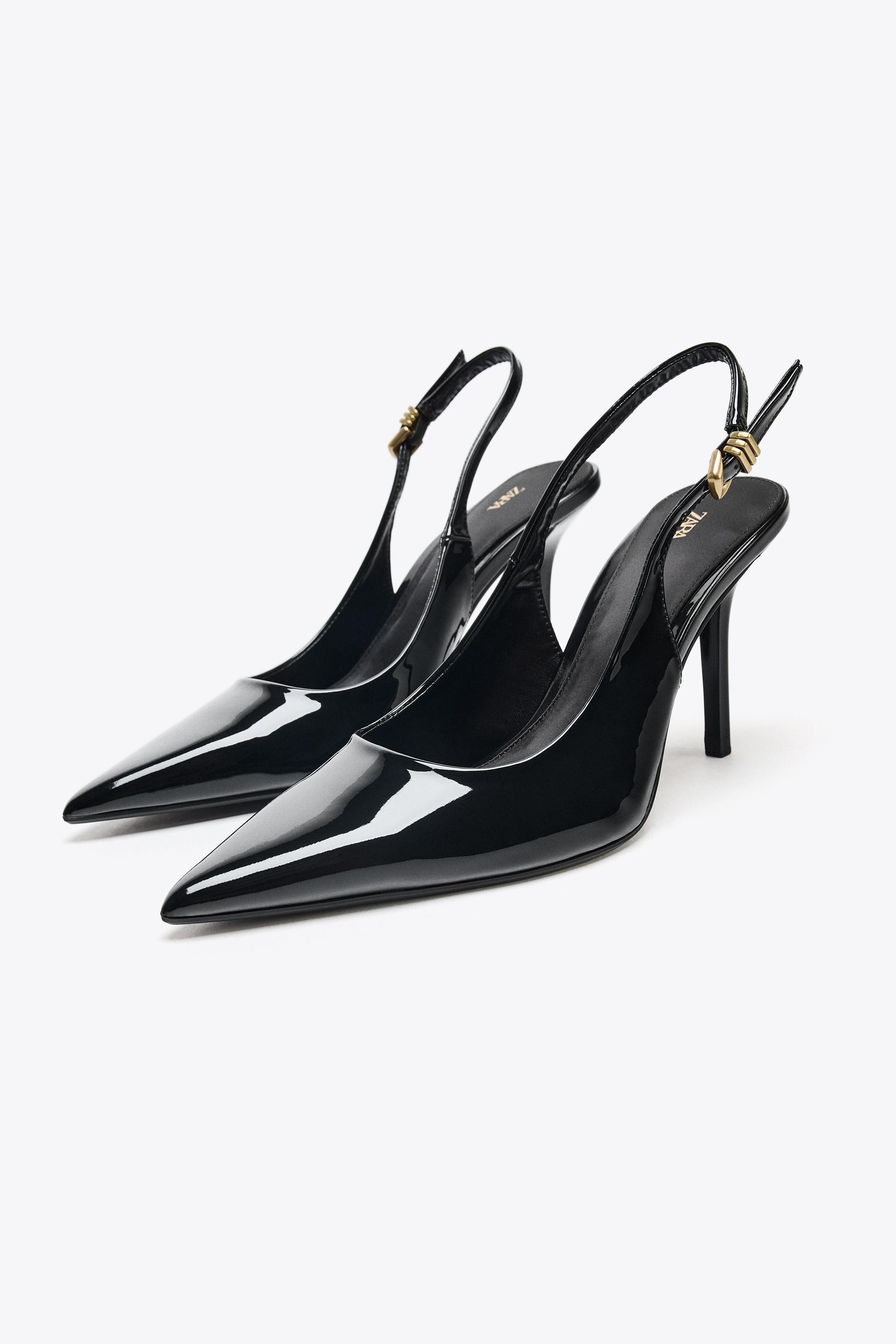 METAL BUCKLE HEELS | Zara US