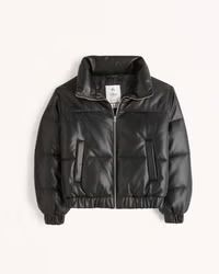 Women's Ultra Mini Puffer | Women's Coats & Jackets | Abercrombie.com | Abercrombie & Fitch (US)