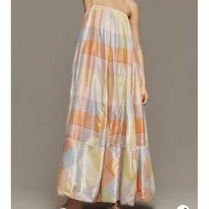 Pilcro Plaid Tent Maxi Dress | Poshmark