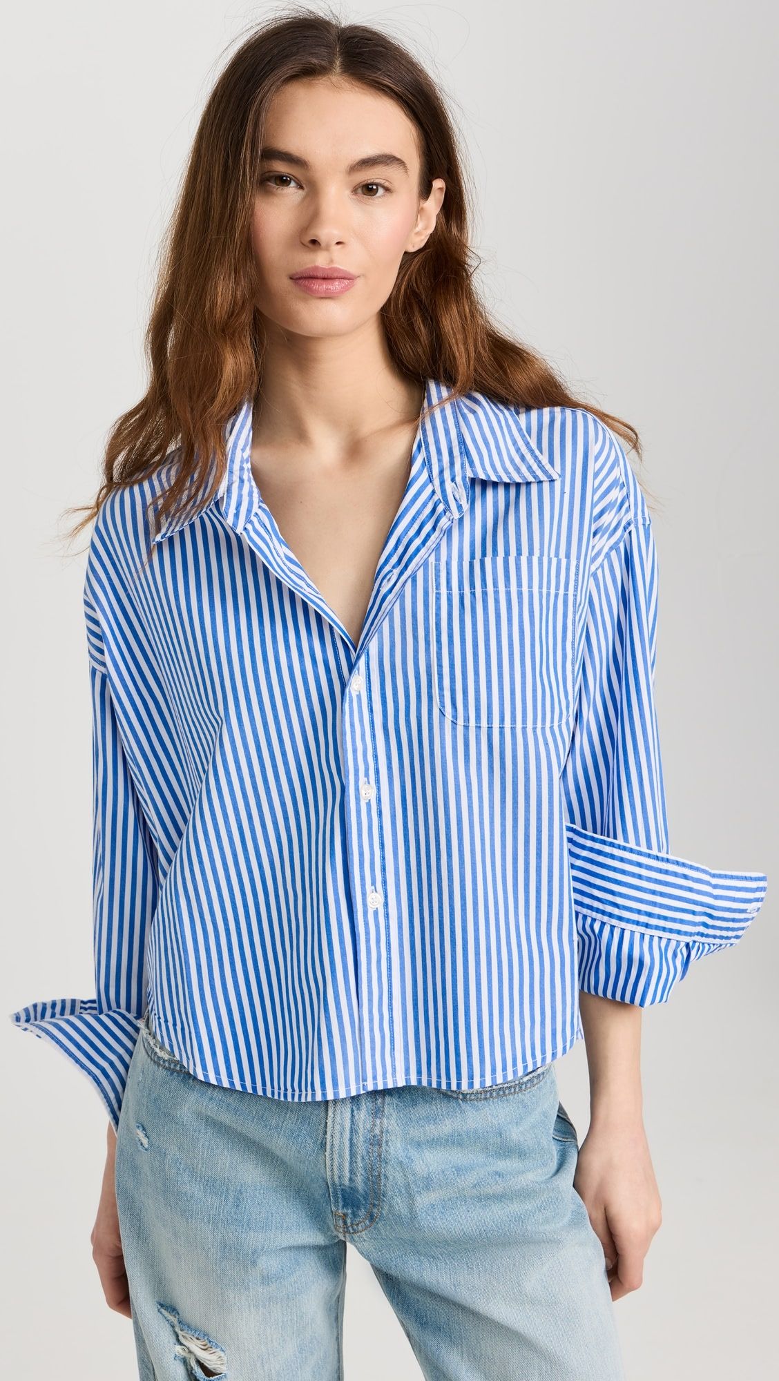 Cropped Shirt | Shopbop