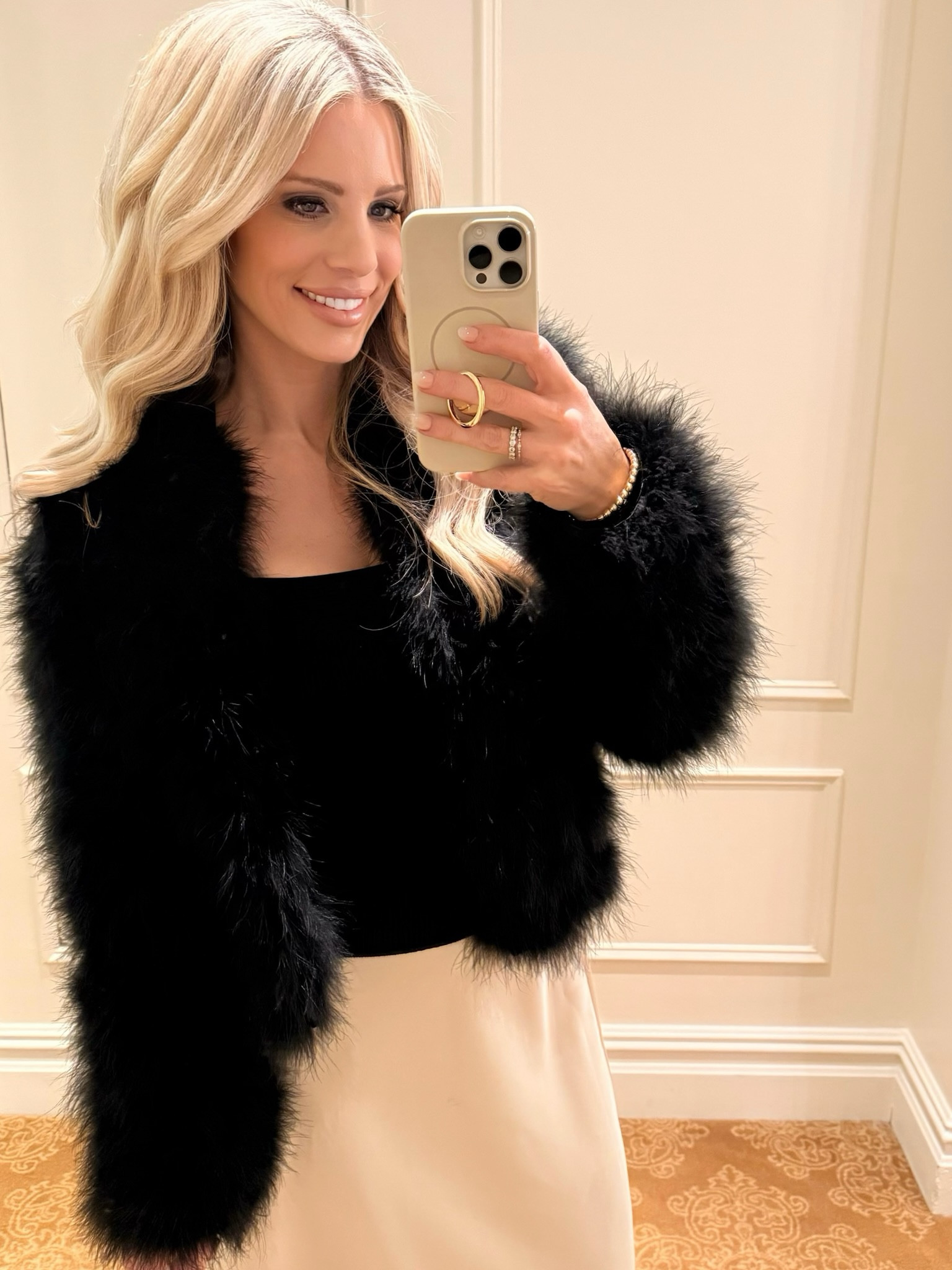 OBSESSED with my Faux Father Fur Jacket from Revolve 😍 It is so cozy & luxe. 

#LTKBeauty #LTKHoliday #LTKTravel