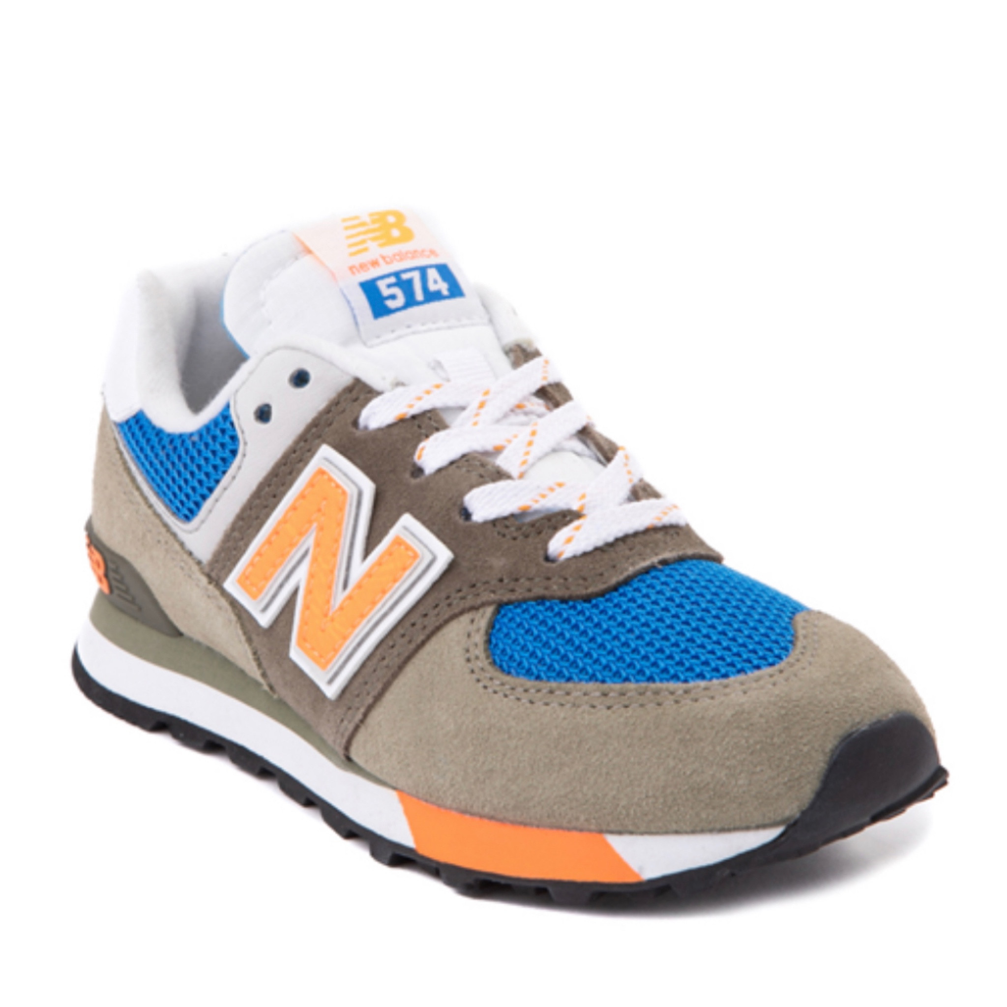 New balance cheap 574 grau orange