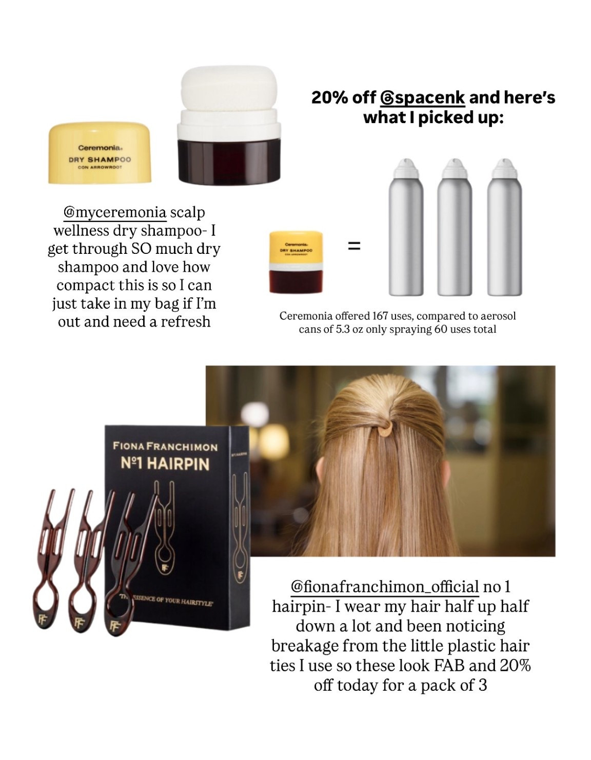 2 products I picked up from space nk! They currently have 20% off 100s of products & very excited to try these! 



#LTKbeauty #LTKuk #LTKspring