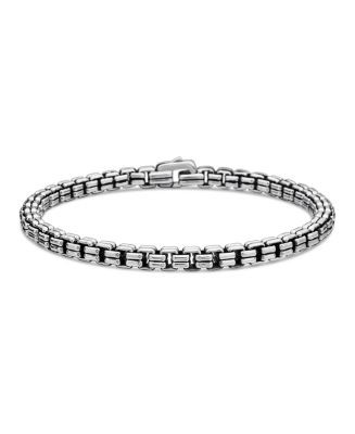 David Yurman Men's Double Box Chain Bracelet in Sterling Silver, 4mm  | Bloomingdale's Jewelry & ... | Bloomingdale's (US)