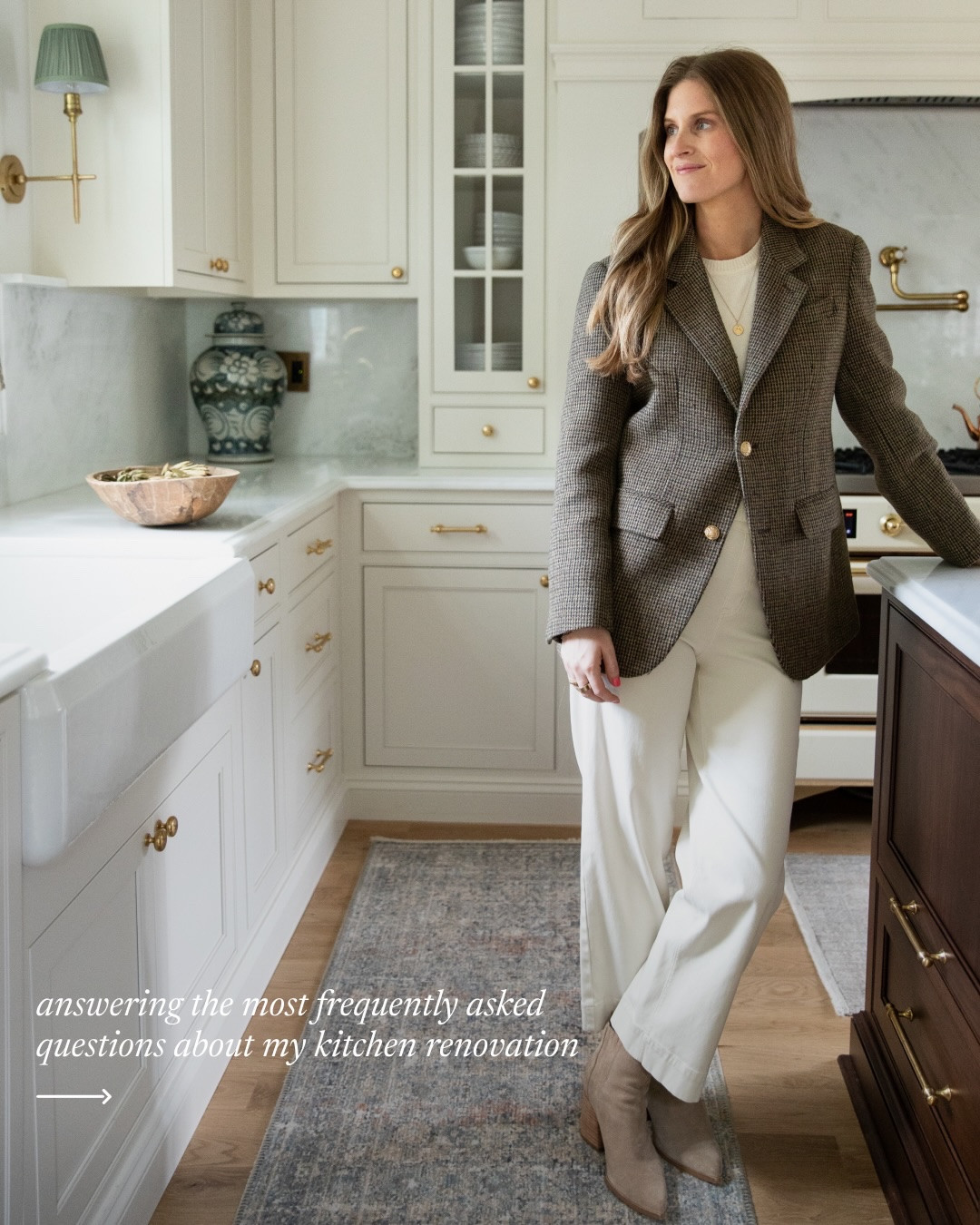 Answering some of the most asked questions about our cottage kitchen renovation: from finishes, to sizing choices, to the little details that made the biggest difference.

This space was designed to feel timeless, functional, and layered in a way that reflects both how we live now and how we’ll grow into it over time. A neutral foundation, mixed materials, subtle coastal influence, and so many thoughtful details woven throughout.

I rounded up everything for you in the most detailed post! You read more and shop every detail by commenting SHOP.

#kitchenrenovation #kitcheninspiration #cottagekitchen #neutralkitchen #kitchenremodel