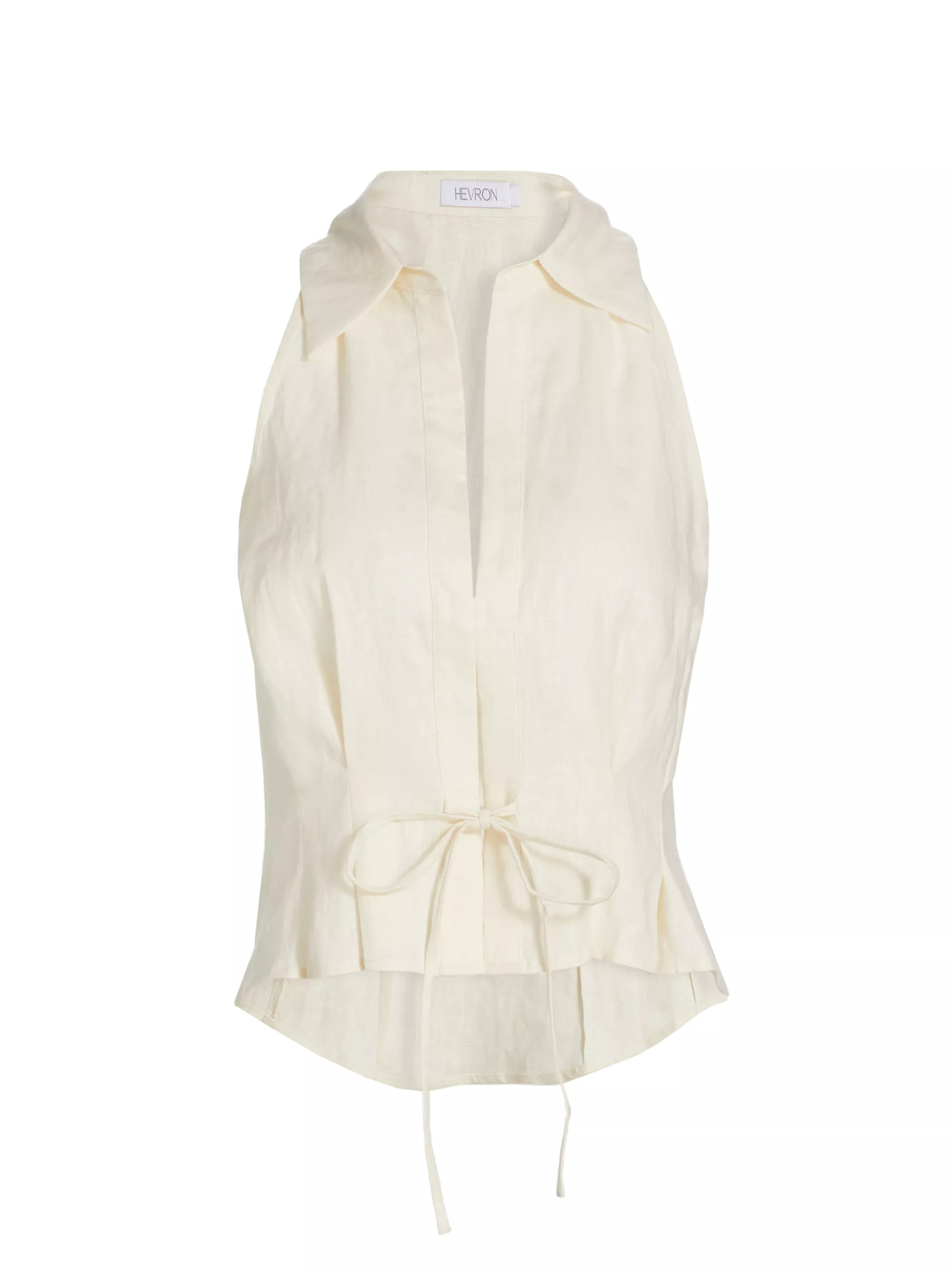 Sloan Linen Vest Top | Saks Fifth Avenue