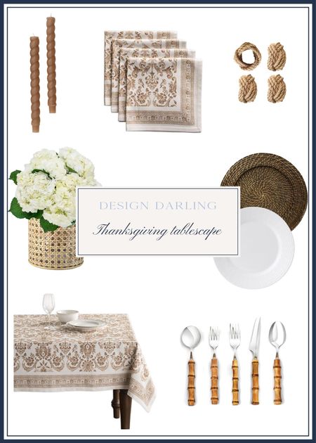 Planning out our Thanksgiving tablescape 🍴 

#LTKSeasonal #LTKhome #LTKHoliday