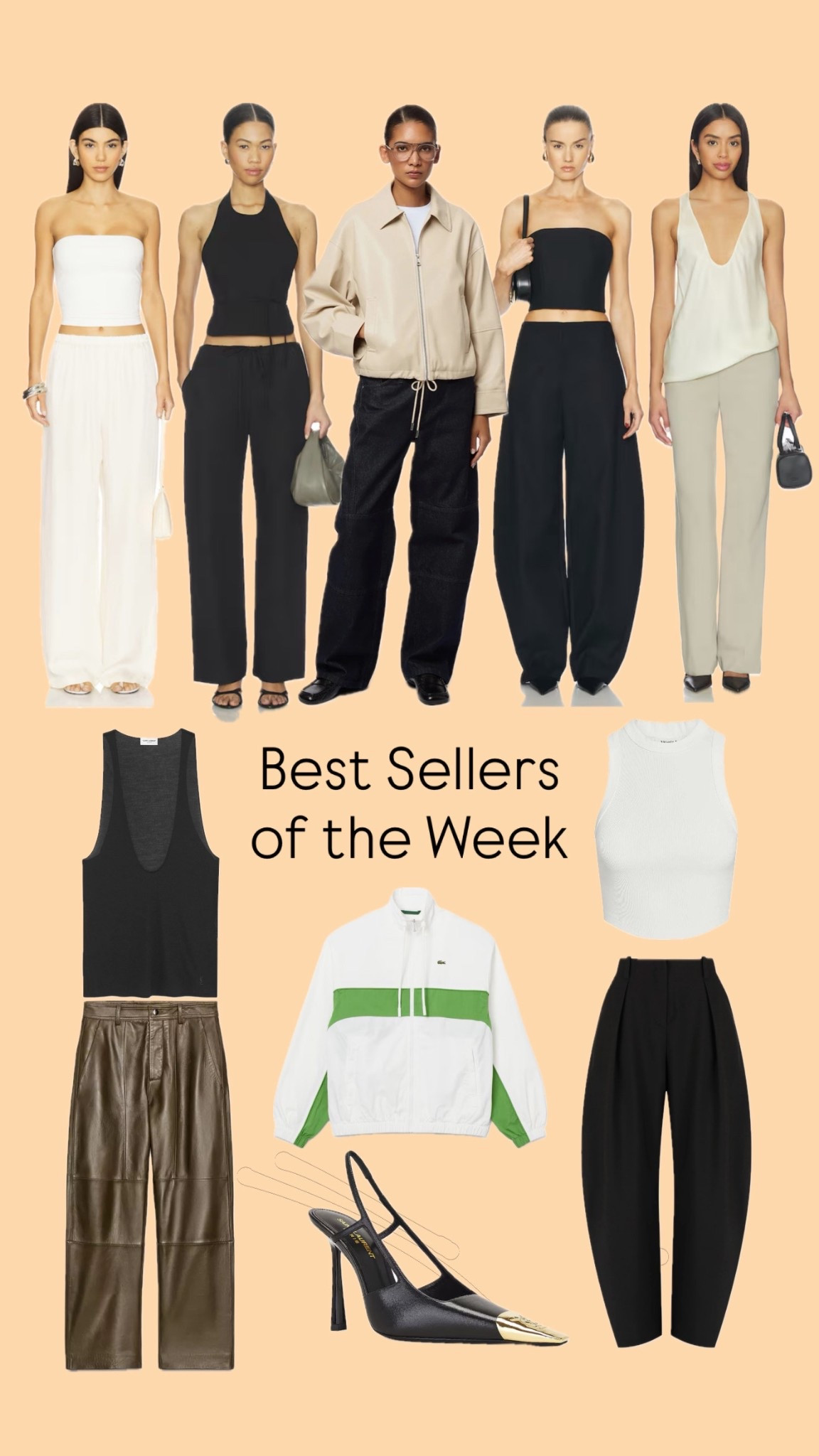 The pieces everyone’s loving right now 🤍
Your capsule wardrobe starts here. 

neutral outfits, capsule wardrobe, quiet luxury style, minimal fashion, classic wardrobe staples, spring outfits, clean girl aesthetic, modern minimal style