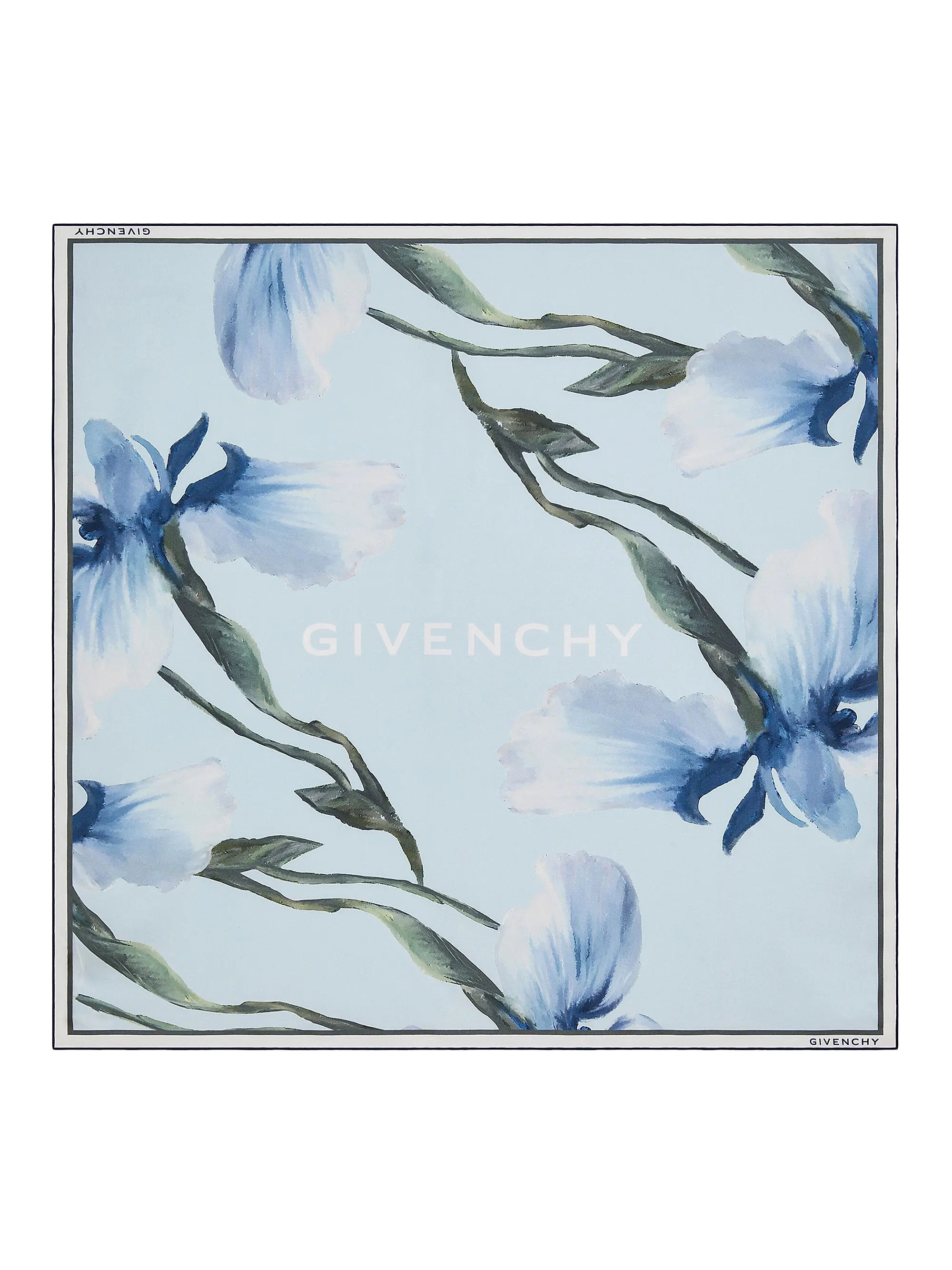 Printed Square Scarf in Silk | Saks Fifth Avenue