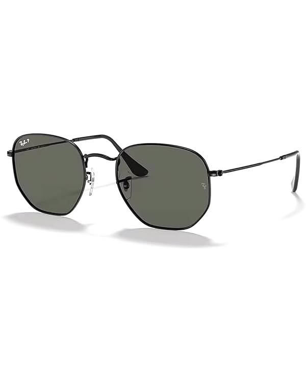 Ray-Ban RB3548N Hexagonal Sunglasses For Men For Women + Bundle with Designer iWear Kit | Amazon (US)