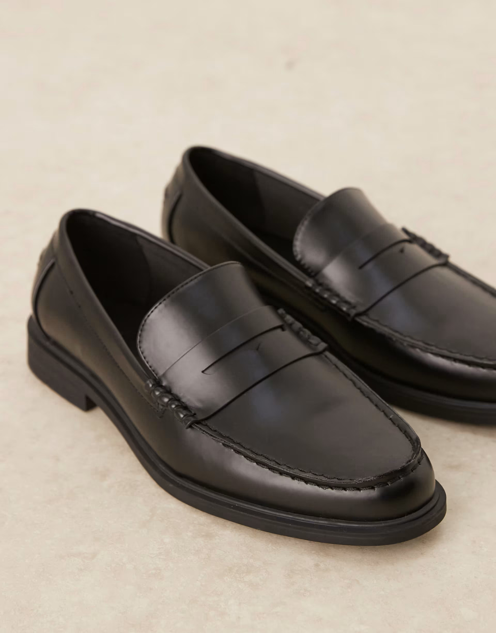 ASOS DESIGN penny loafers in black | ASOS | ASOS (Global)