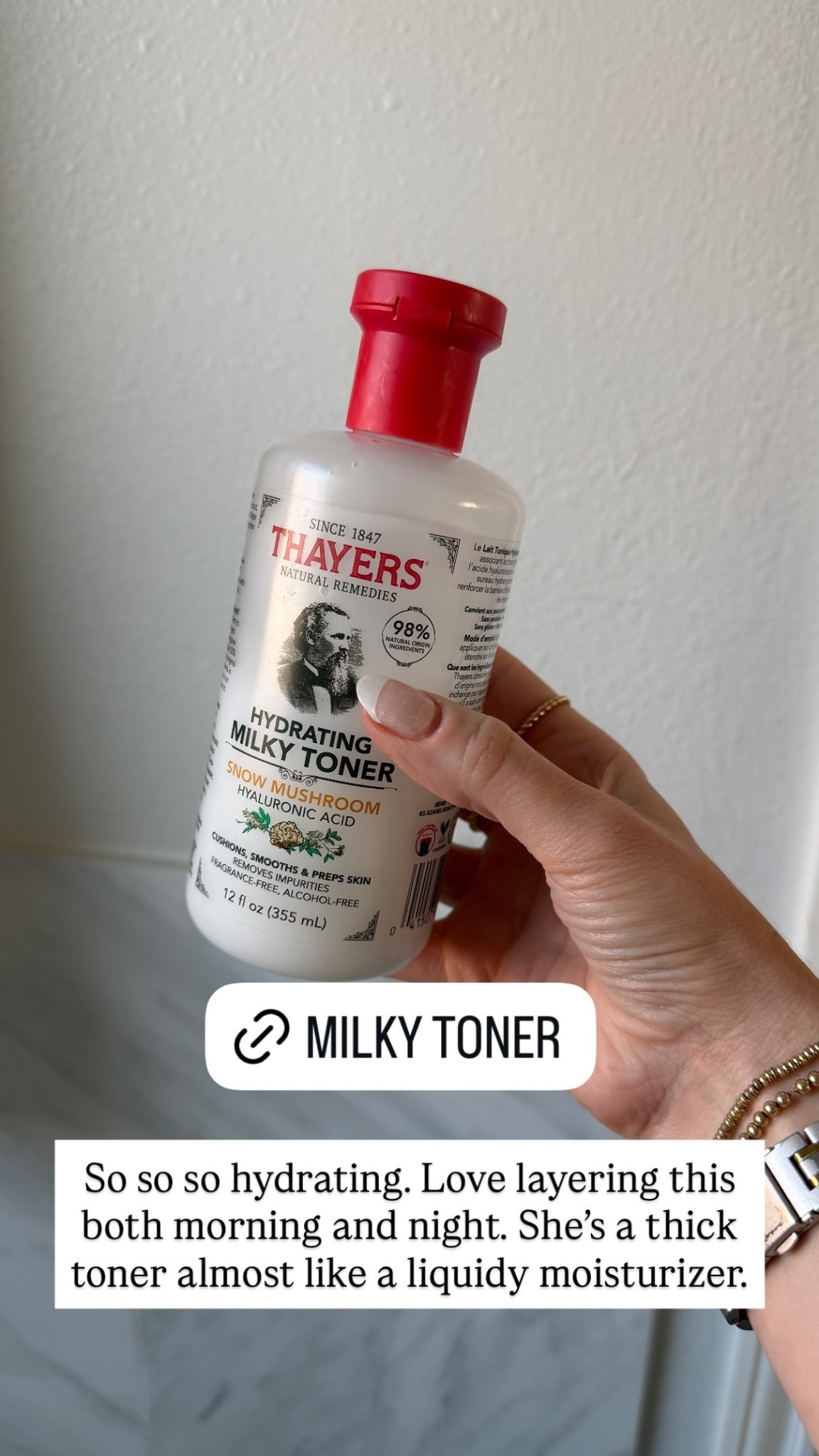 So so so hydrating. Love layering this both morning and night. She’s a thick toner almost like a liquidy moisturizer.

#LTKBeauty #LTKOver40 #LTKmorningroutine