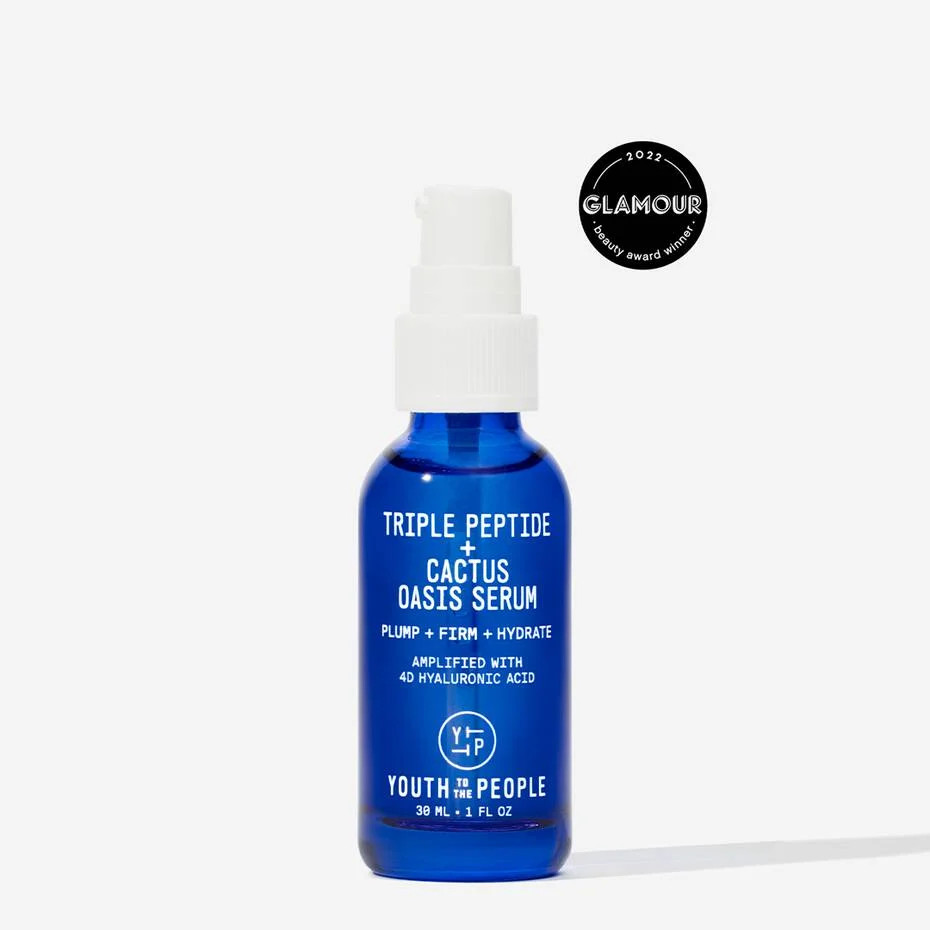 Triple Peptide + Cactus Oasis Hydrating Serum | Youth To The People