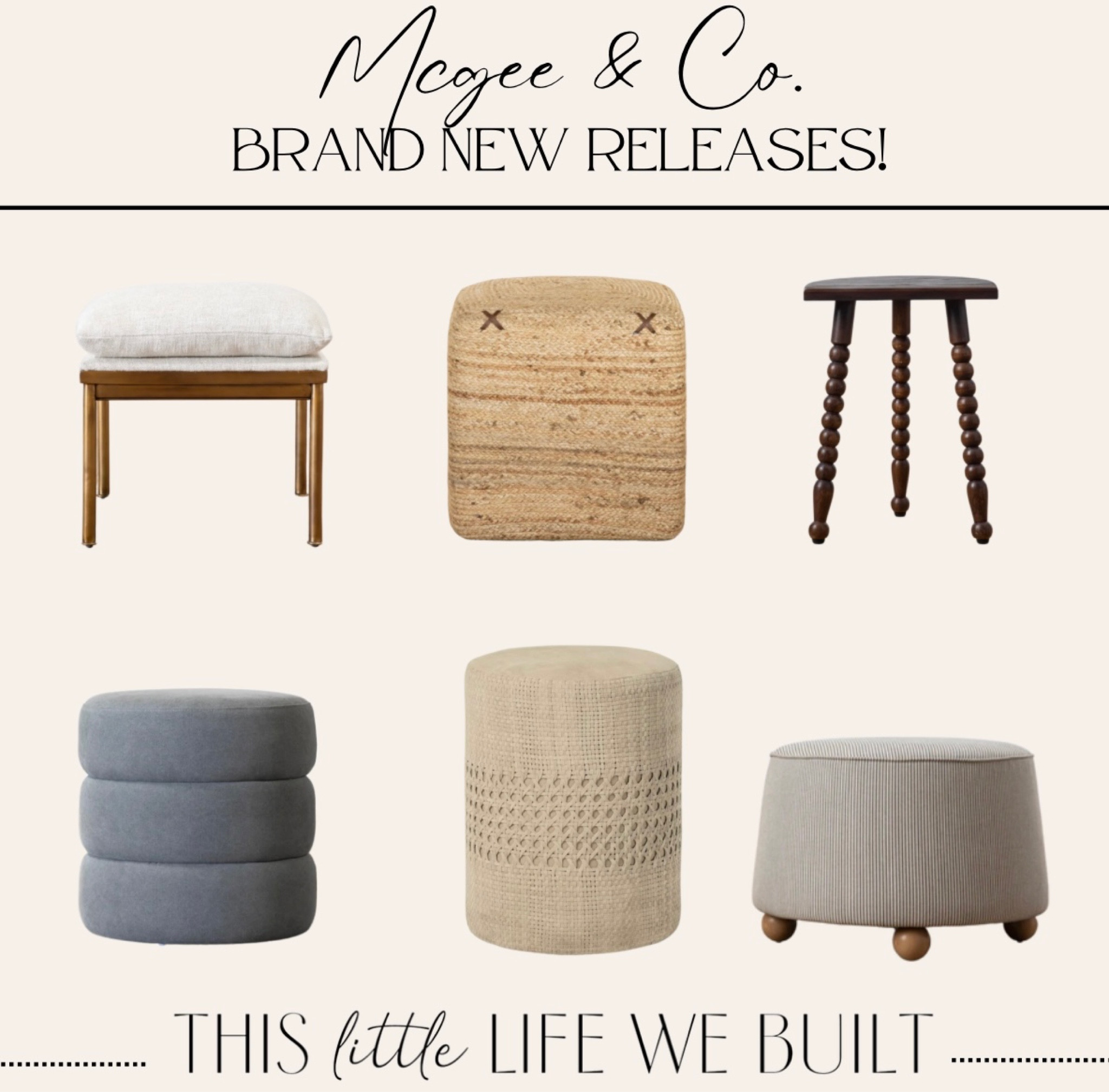 Mcgee and deals co target ottoman