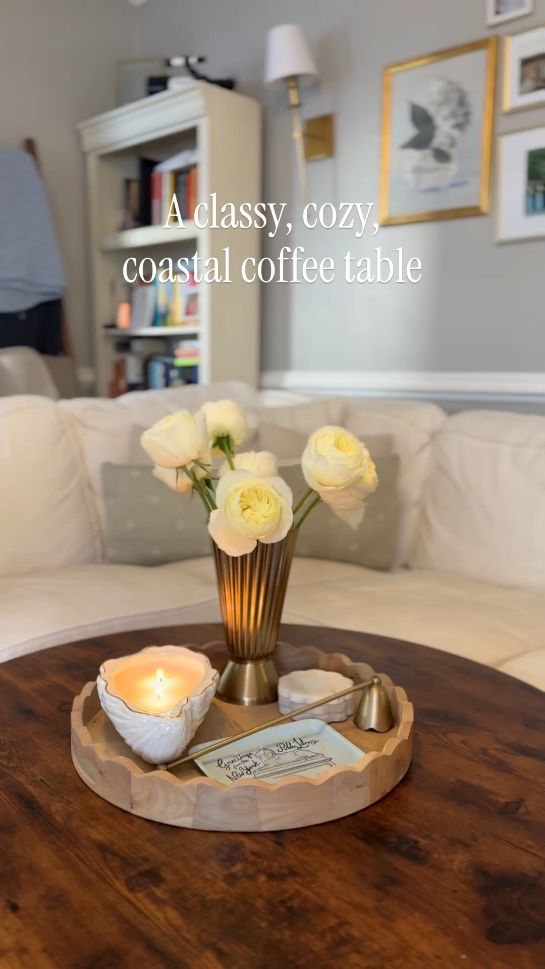 A cozy coffee table center piece that is perfect for a coastal home as the seasons transition ✨

#LTKSaleAlert #LTKSeasonal #LTKHome
