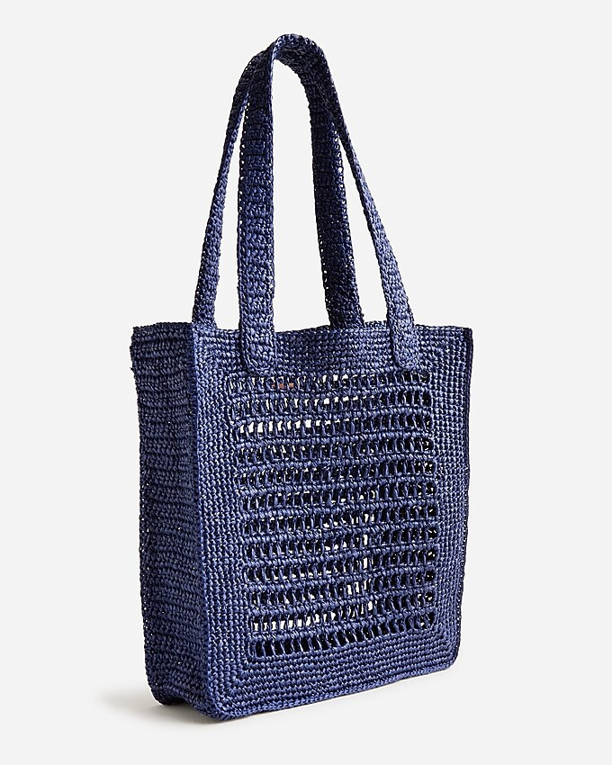 Open-weave tote bag | J. Crew US