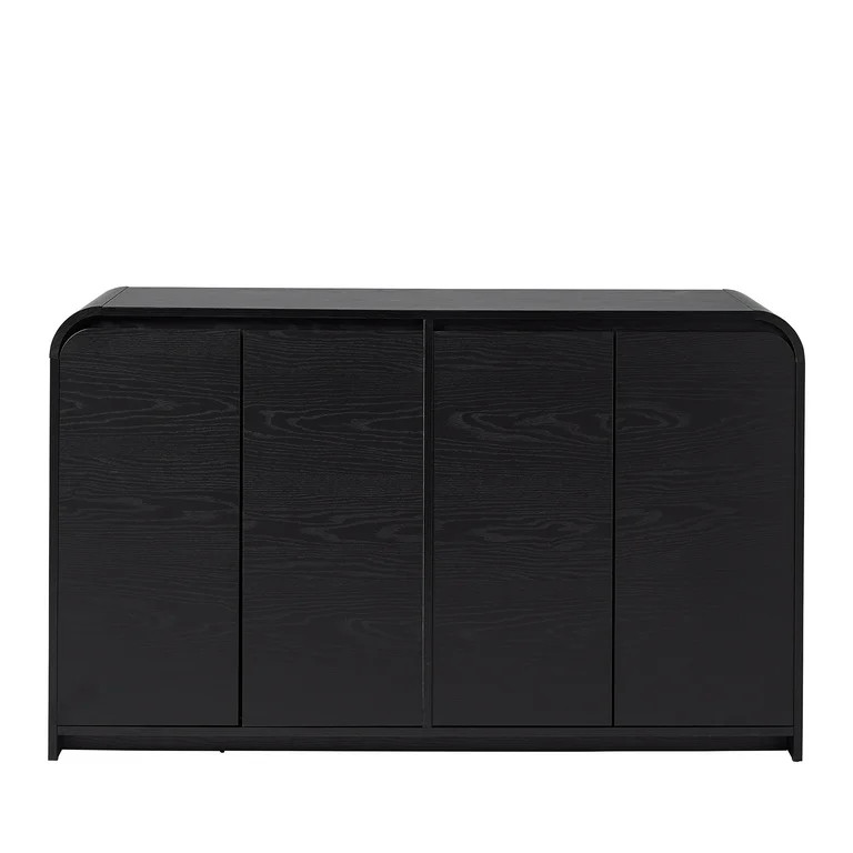 Better Homes & Gardens Juliet Sideboard, Rich Black Finish | Walmart (US)
