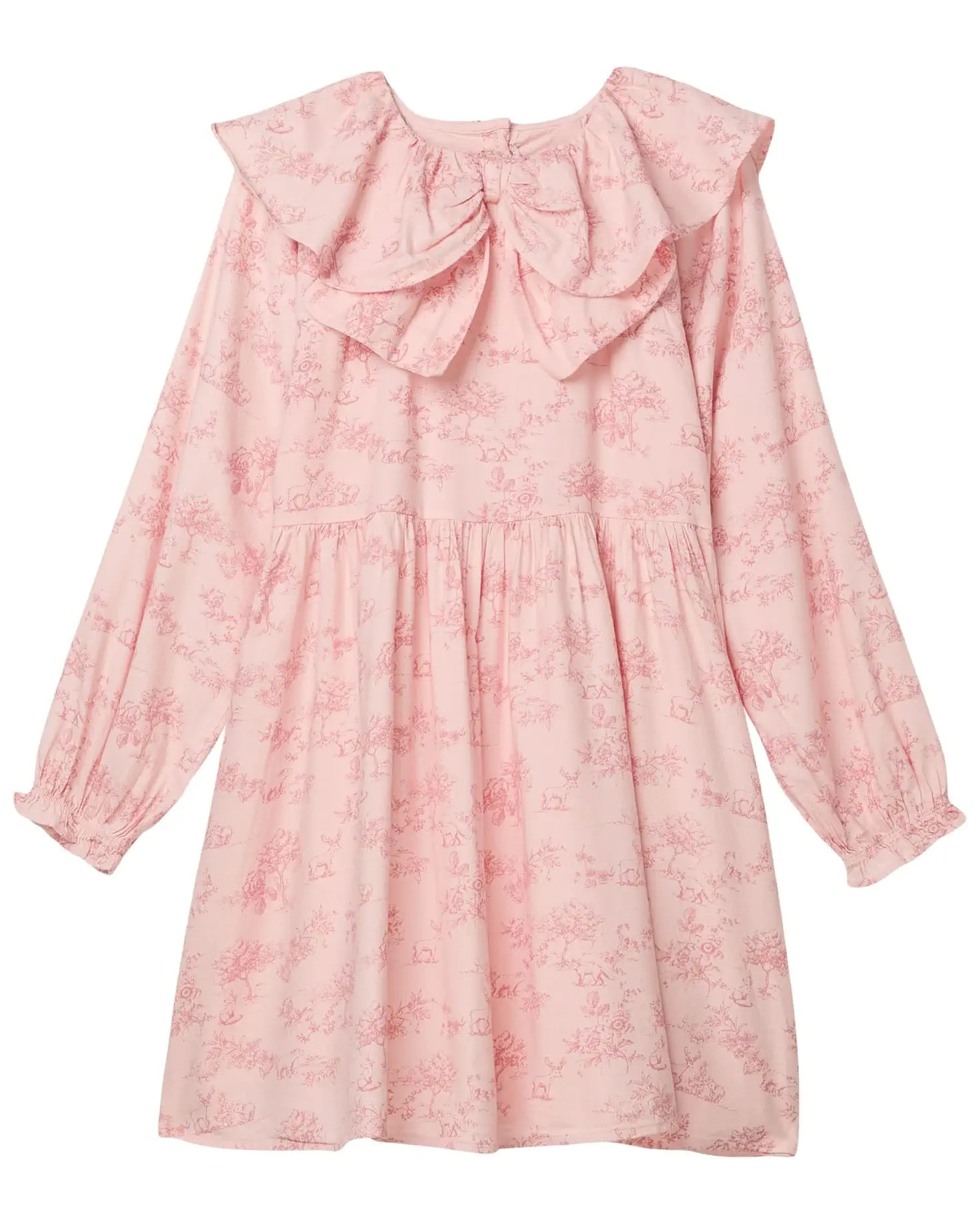 Toile Print Dress (Toddler/Little Kid/Big Kid) | Zappos