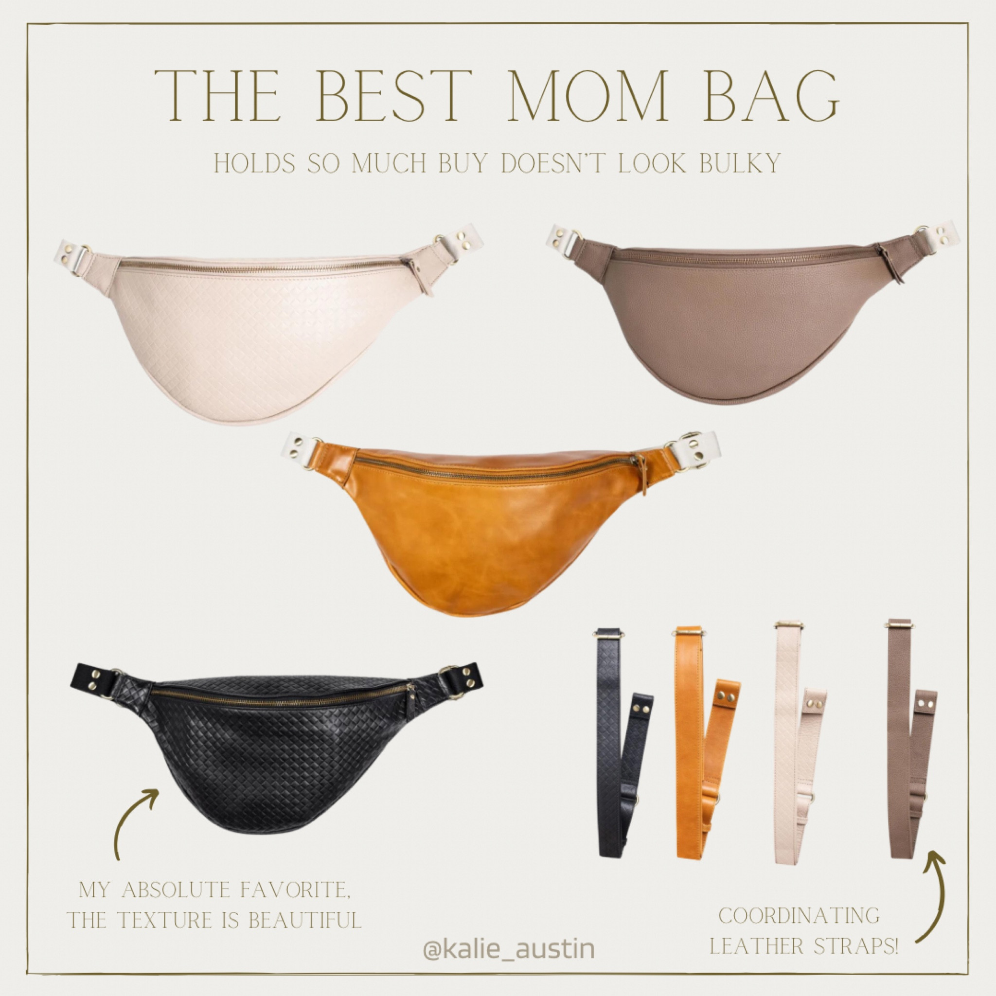 The BEST mom bag around! Holds almost anything you could imagine and never feels bulky. 

CODE: TATUM20 for 20% off

#crossbody #bag #fannypack #leatherbag #mombag #carryall #purse  #diaperbag #vacation #everyday 


#LTKItBag #LTKStyleTip #LTKSaleAlert