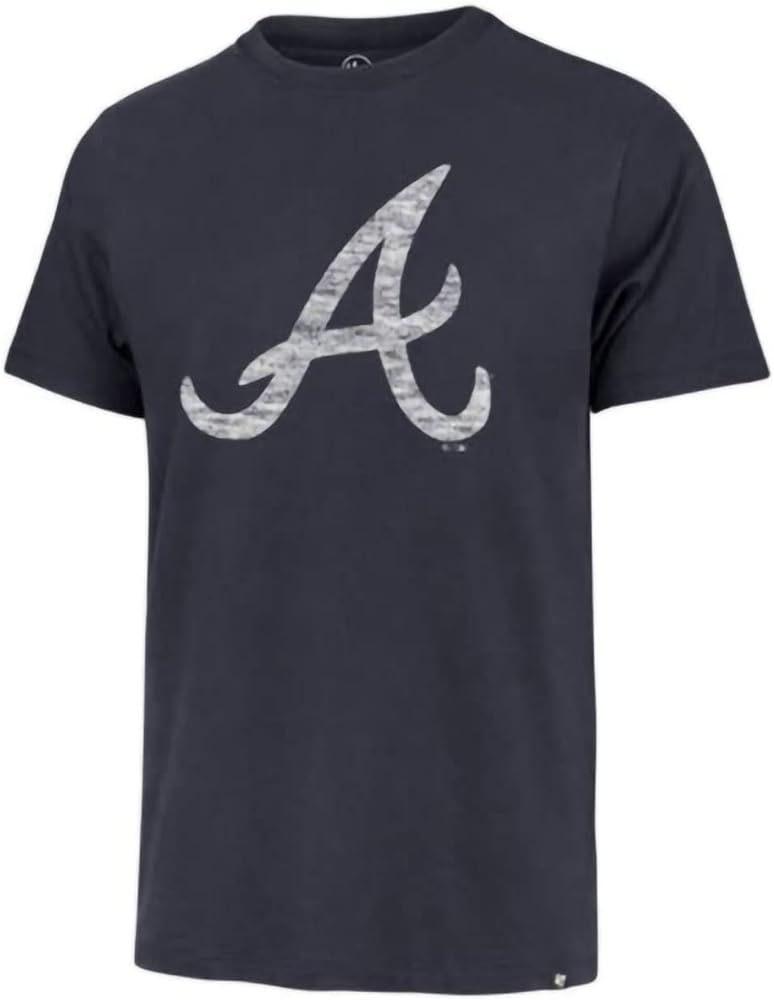 MLB Men's Distressed Imprint Match Team Color Primary Logo Word Mark T-Shirt | Amazon (US)