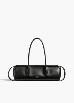 KHAITE - Donna Shoulder Bag In Black Leather | Khaite