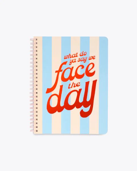 Rough Draft Mini Notebook - Face the Day | ban.do