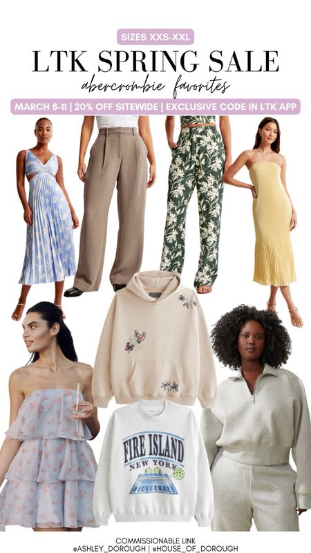LTK Spring Sale is here! Login to/download the LTK app to receive an exclusive discount on these items and many more! Abercrombie is 20% sitewide the exclusive discount March 8-11! 

#LTKplussize #LTKmidsize #LTKSpringSale