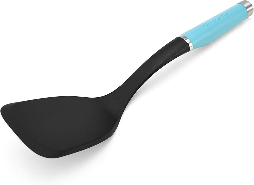 KitchenAid Gourmet Large Solid Turner, one size, Matte Aqua Sky | Amazon (US)