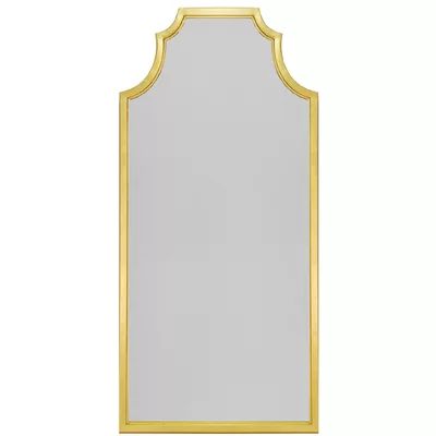 Pagoda Modern and Contemporary Accent Mirror Worlds Away Finish: Gold | Wayfair North America