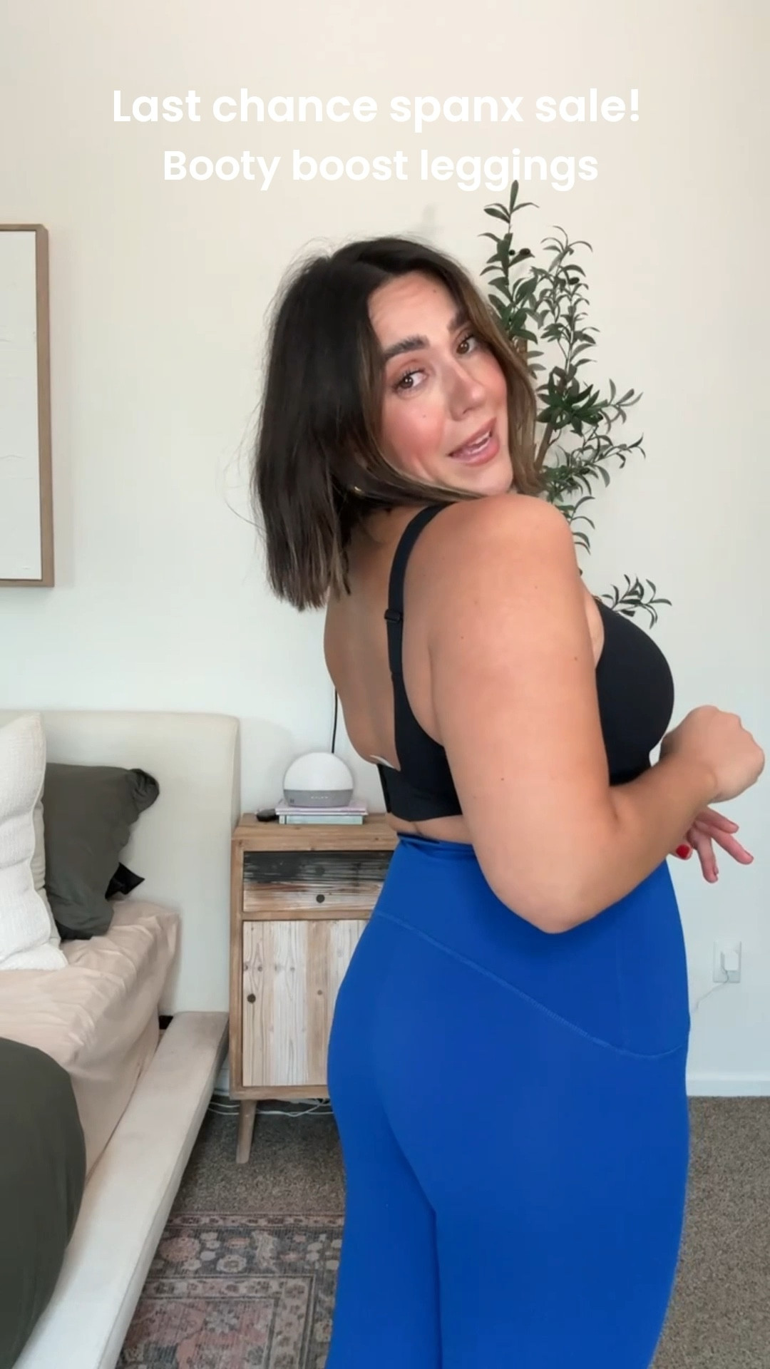 Last chance for spanx Black Friday sale! 30% off sitewide and an extra 40% off sale items! I've been wearing booty boost for years, hands down the best athletic legging I own. Doesn't roll, slims my tummy & are comfy! 

I do a M for working out but can do a L for more lounge leggings 

#LTKMidsize #LTKFindsUnder50 #LTKSaleAlert