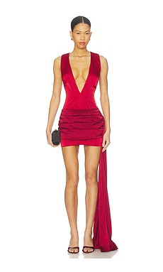NBD Amit Mini Dress in Tonal Red from Revolve.com | Revolve Clothing (Global)