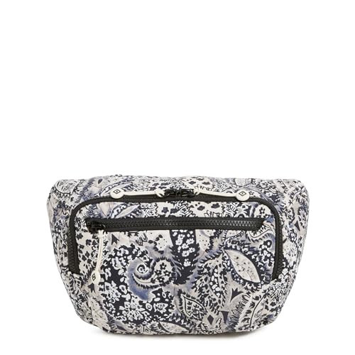 Vera Bradley Women's Featherweight Belt Bag Sling Crossbody, Stratford Paisley, One Size | Amazon (US)