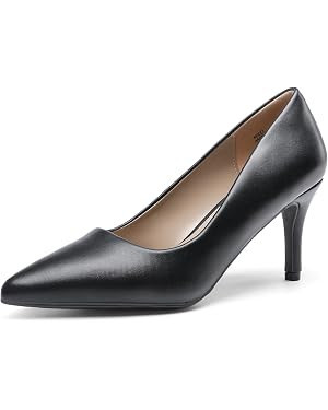 DREAM PAIRS Women's High Stiletto Heels Pumps Shoes | 3 Inches Closed Toe Pointed Toe Dress Comfo... | Amazon (US)