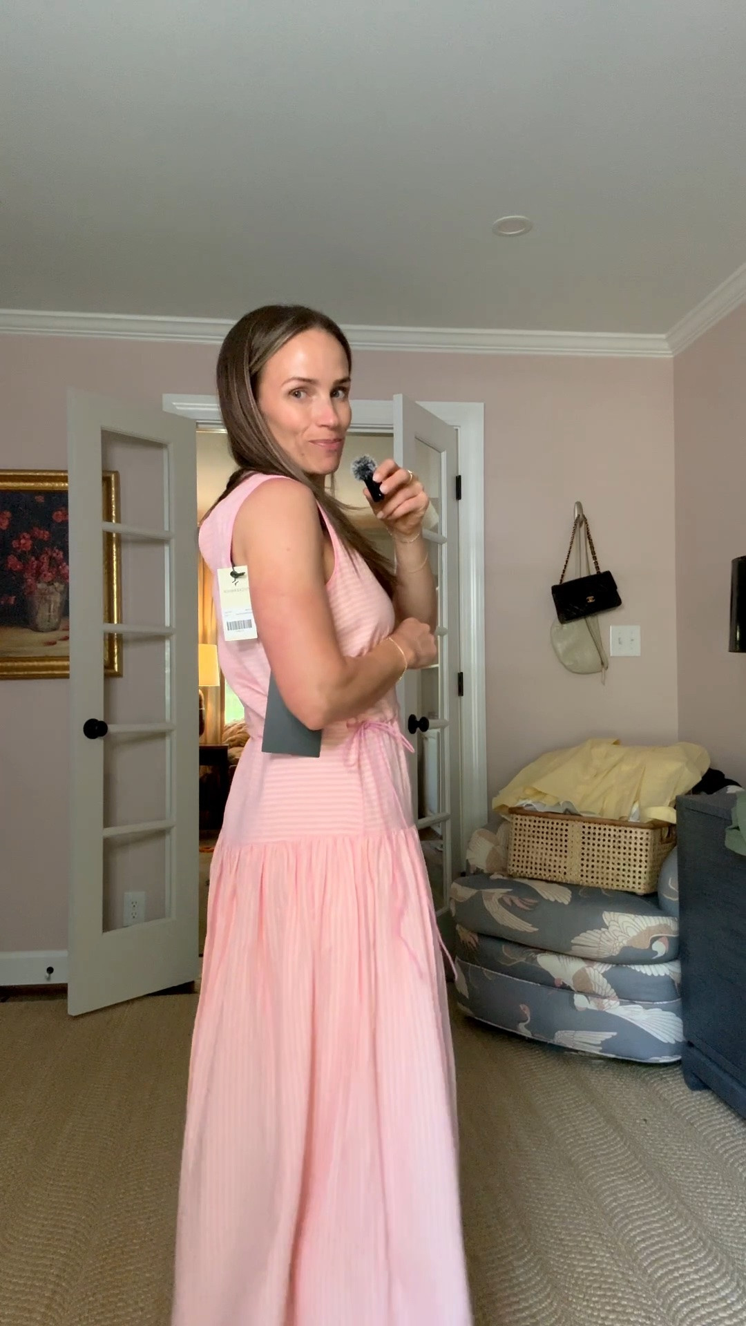 I love the cinch waist ties on this summer dress. This is from @Tuckernuck and I’m wearing a size small. If you’re on the fence, size down.  It would be great for pregnancy or postpartum for a while and then you can always cinch it after the fact. This would also be fun for vacation or could be dressed up for a casual dinner.

#LTKmomlife #LTKBump #LTKSeasonal