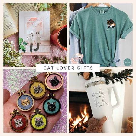 Custom Cat Gifts from Etsy 😻🎁✨ How cute are these custom and personalized gifts for cat lovers?! So many great options for the cat lovers in your life!  

#LTKGiftGuide #LTKSeasonal #LTKfamily