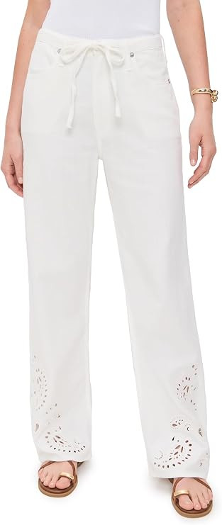 rag & bone Women's Ultra Featherweight Phoebe Drawstring Jeans | Amazon (US)