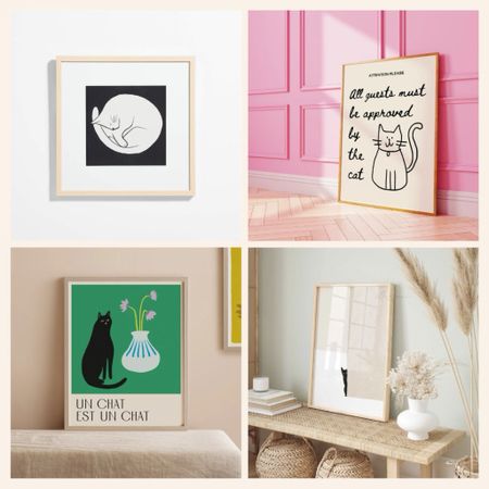 Cat Themed Art Prints for the Home 🖼️ Specialty cat art prints from Etsy, Amazon, Anthropologie, Crate & Barrel, Urban Outfitters, and More: 

#LTKstyletip #LTKhome #LTKfamily