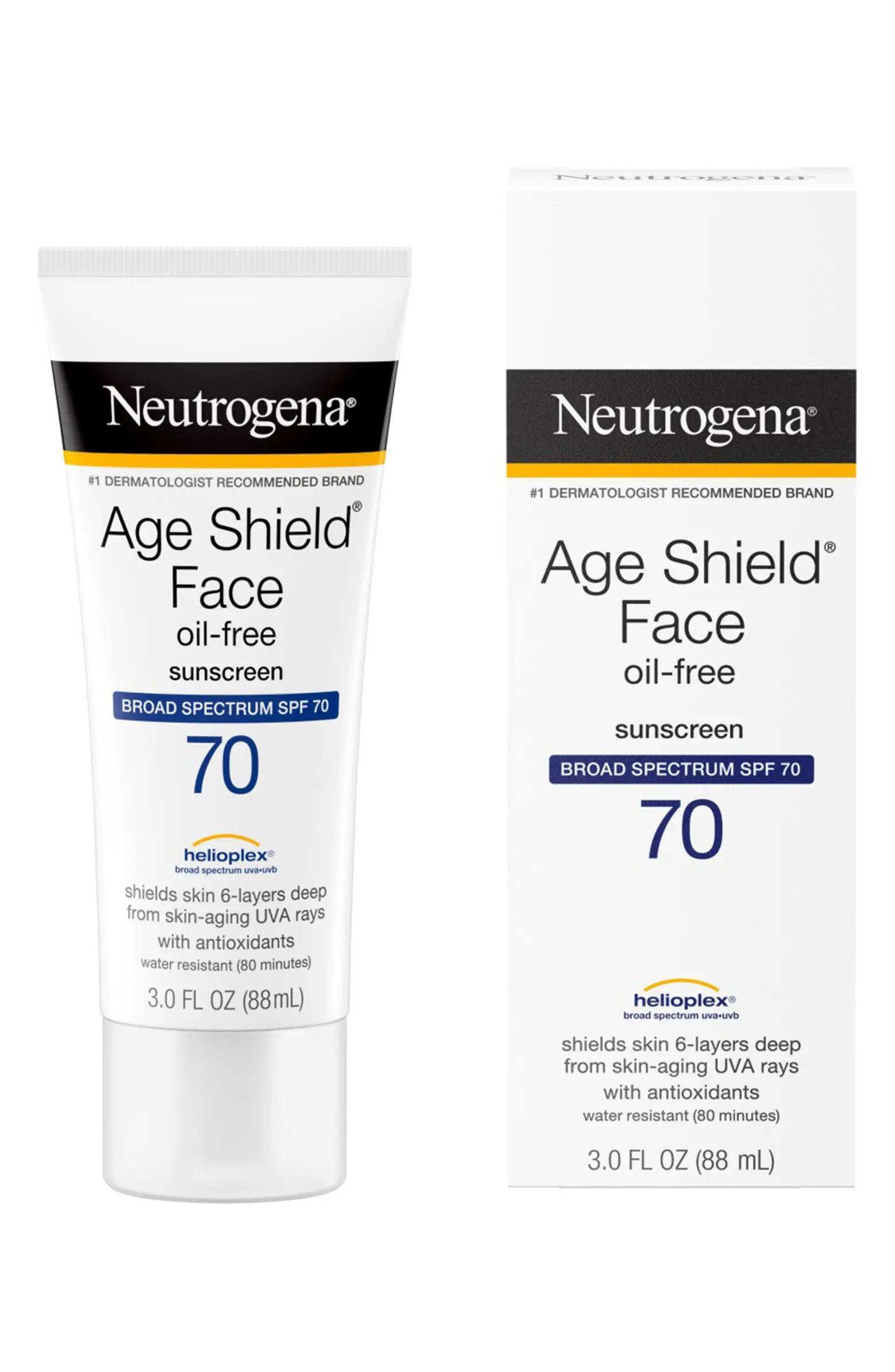 Age Shield Anti-Oxidant Face Lotion Sunscreen Broad Spectrum SPF 70 | Nordstrom Rack