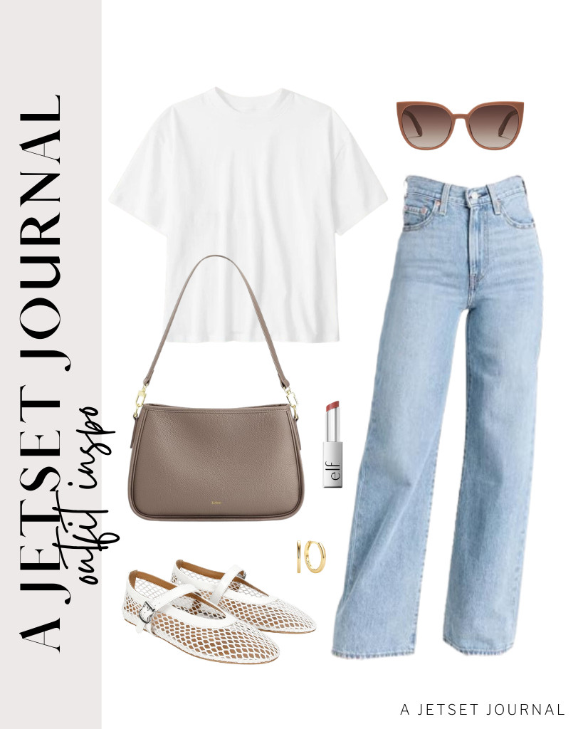 A basic cropped tee and Levi’s wide-leg jeans make an easy statement. You can wear these mesh ballet flats and a Kattee shoulder purse to style the fit. Finish the look with QUAY’s oversized cat-eye shades for a stylish touch. Sharing this e.l.f. Glow Reviver Slipstick, too, because everyone’s talking about it.

#LTKSeasonal #LTKSaleAlert #LTKTravel

 

 