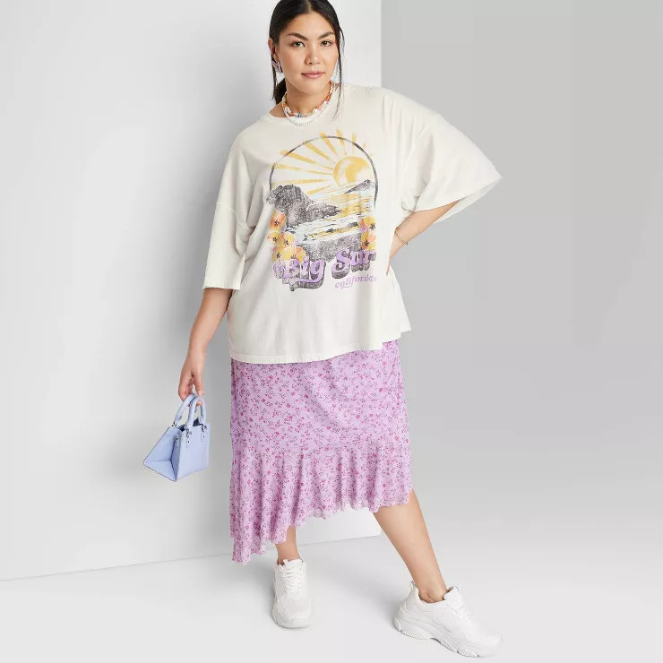 Women's Short Sleeve Oversized Graphic T-Shirt - Wild Fable™ | Target