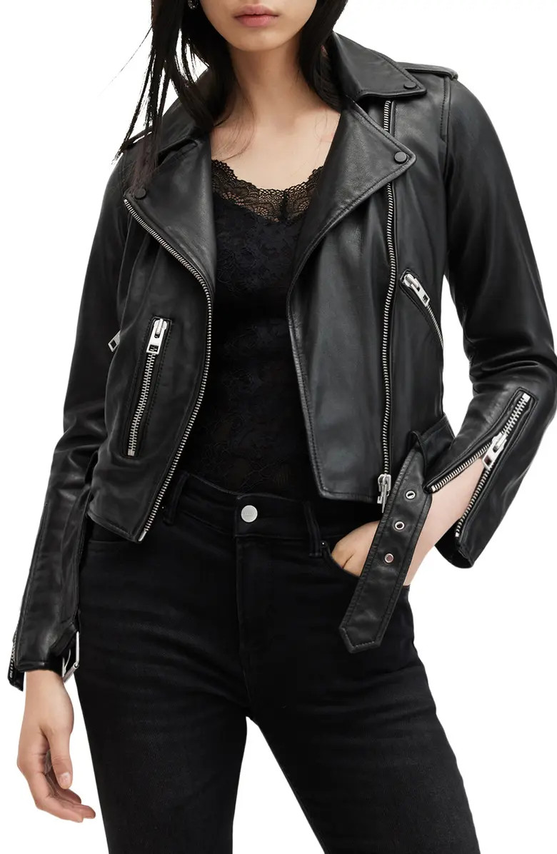 Balfern Leather Biker Jacket | Nordstrom