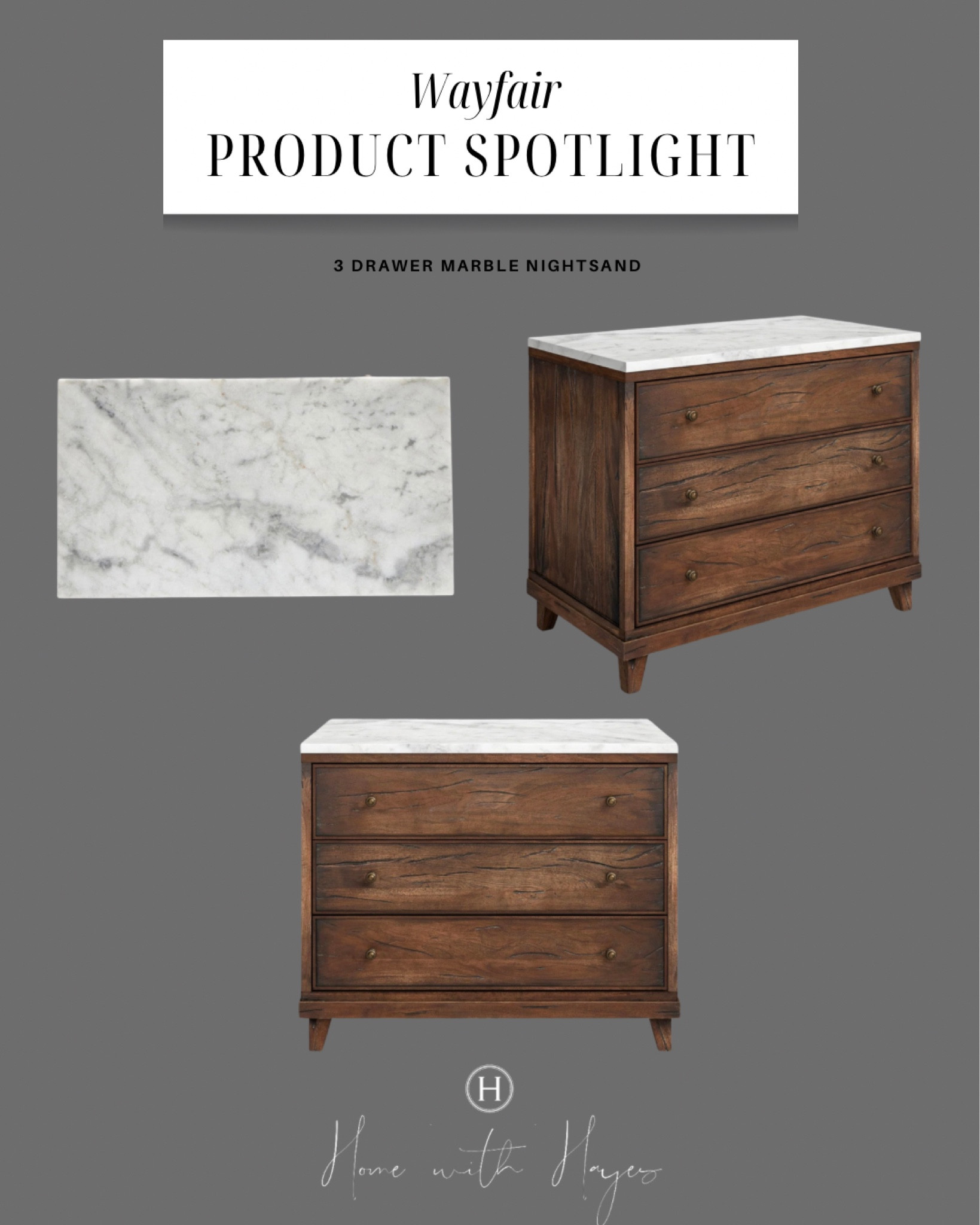 A classic and must have! 

A vintage French vibe with beautiful natural wood marks, ogee edges, and classic brass hardware. To top it off a STUNNING marble top. I’ll be dreaming and saving up for this one!

#LTKHome #LTKMostLoved #LTKStyleTip