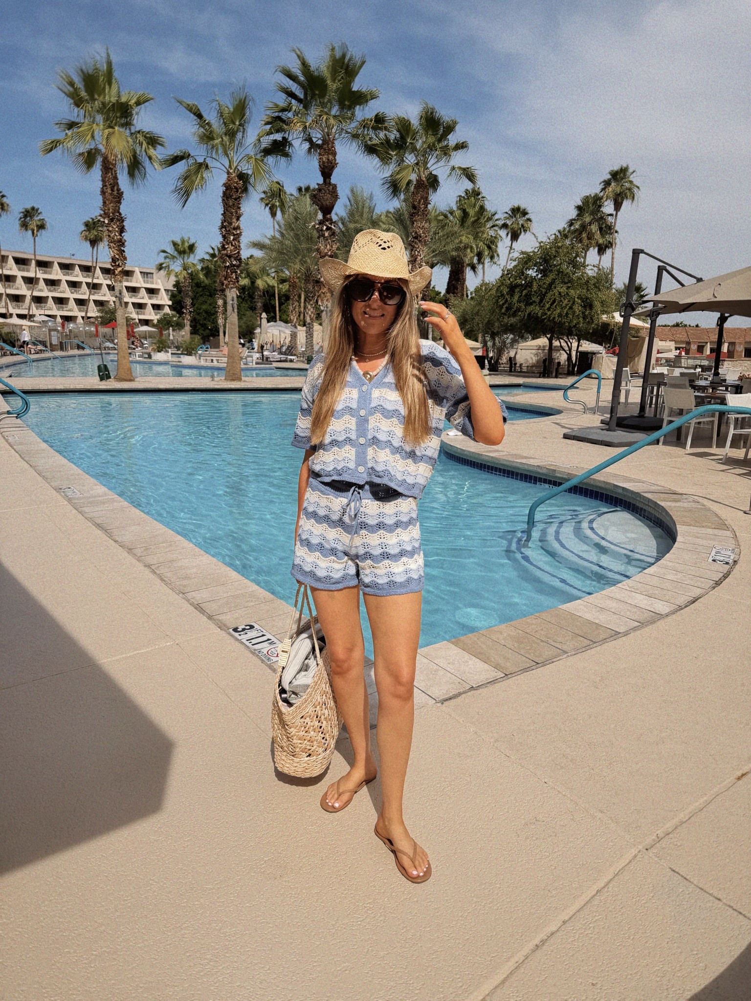 Love this set from @Target ! Perfect vacation outfit! Wearing smalls in both 