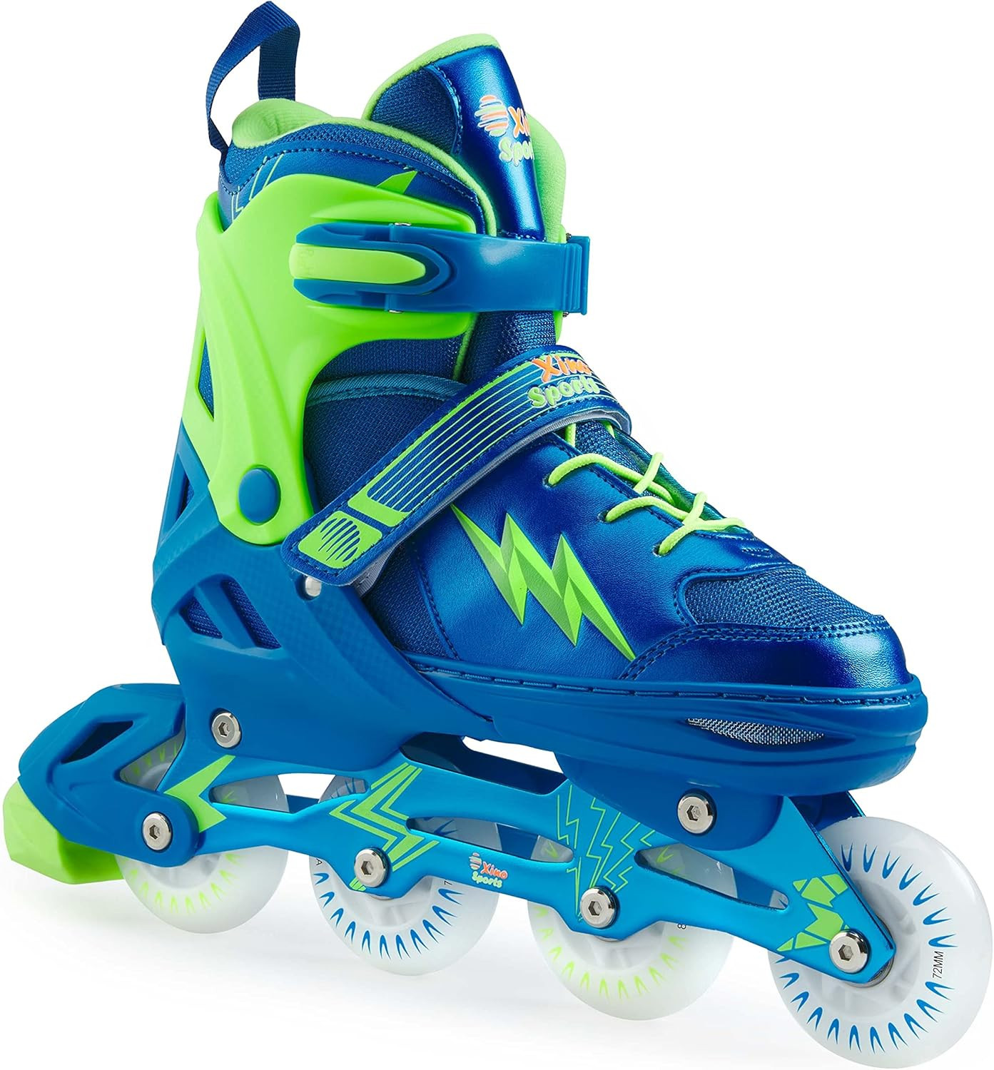 Xino Sports Adjustable Inline Skates - for Growing Girls and Boys, Featuring Illuminating LED Wheels | Amazon (US)